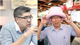 連勝文、柯文哲（圖／翻攝自連勝文、柯文哲臉書）