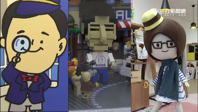 搶年輕選票比萌的！立委總部吹Q版風