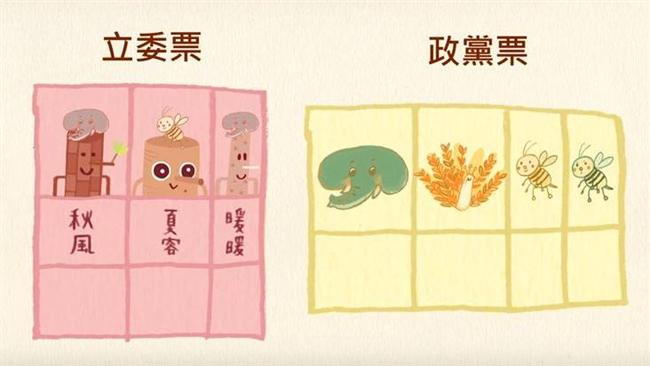 立委投2票　看動畫搞懂關鍵政黨票！
