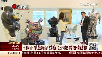 代銷董座愛氣功　藝術品收藏價值破億