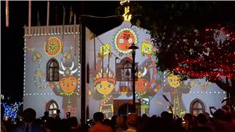 教堂變身耶誕禮　萬金聖母聖殿超夢幻