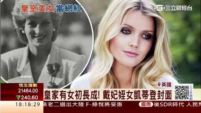 自拍成網路紅人　戴妃姪女登雜誌封面