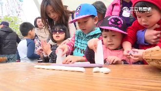 親子闖關、搓桂冠湯圓　過冬至樂無窮