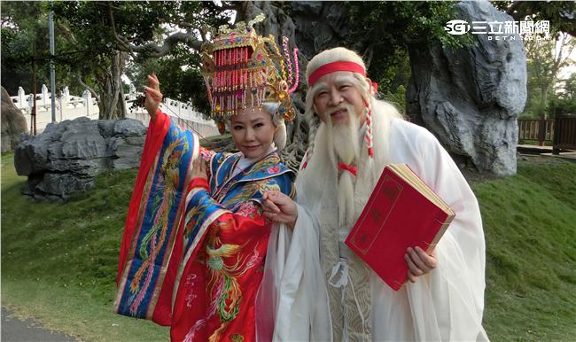 呂雪鳳友情站台《戲說台灣》演王母