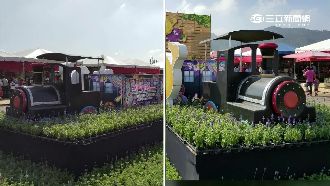 假老闆名真偷竊！花海「火車頭」遭偷