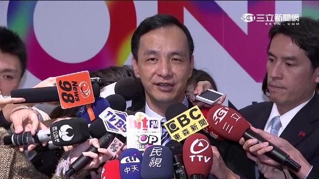 朱立倫嗆蔡英文：妳不是跟我岳父選！