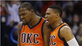Russell Westbrook,Kevin Durant(ap)