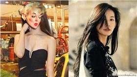 正妹,長腿,丁庭,模特兒,林志玲▲合成圖／翻攝自PTT、林志玲微博