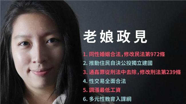 立委參選人推「老娘政見」　網友大推