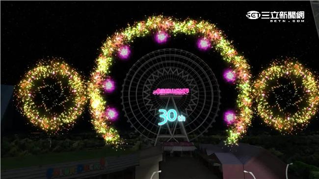 影／太驚人！劍湖山跨年煙火影片曝光