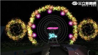 影／太驚人！劍湖山跨年煙火影片曝光