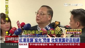 杜紫宸探討紅潮襲　台臨「三輸」局面