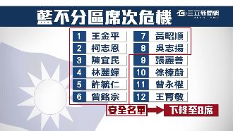 不分區席次恐下修　藍營狂打蔡救選情