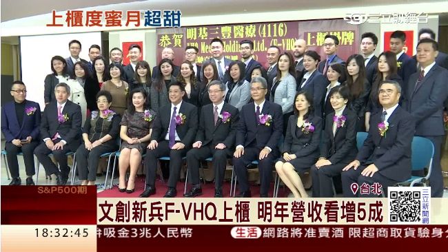生技股熱潮　明基醫掛牌上櫃大漲