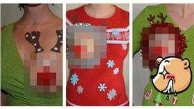 爆乳,耶誕衣／翻攝自Esty