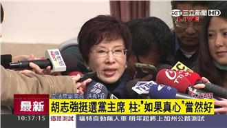 胡志強挺選黨主席　洪：是真心當然好