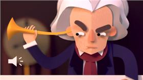 貝多芬,遊戲,交響樂▲圖／翻攝自Google首頁