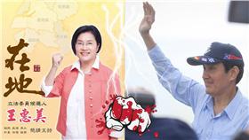 王惠美、馬英九（圖／王惠美臉書、總統府提供）