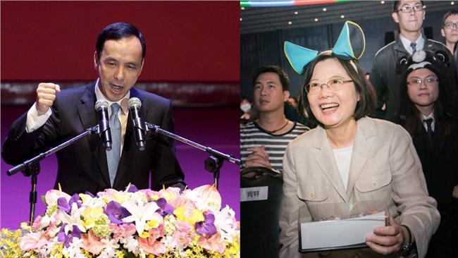 藍民調：朱再9.5%就追上小英了？