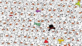 雪人,熊貓／翻攝自Dudolf臉書