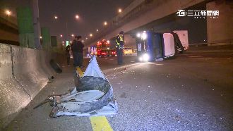 國道貨車追撞聯結車　駕駛送醫不治