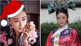 蔣欣,華妃　組圖／翻攝自微博