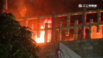 基地台疑電線短路　火燒陽明山住家