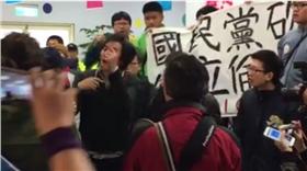 朱立倫,砍假,國民黨,占領,勞工,衝突▲圖／翻攝自爆料公社臉書