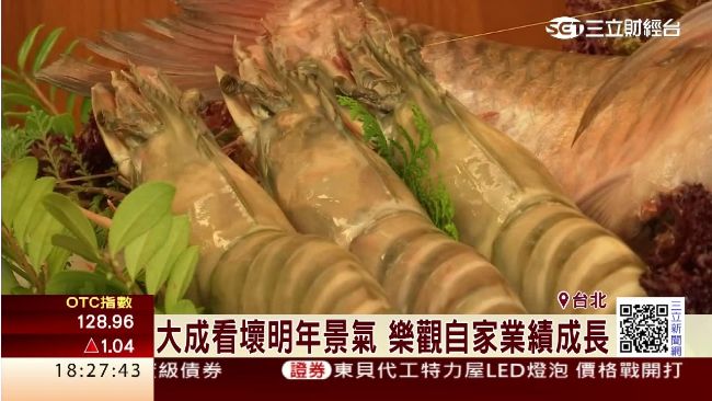 年菜吃什麼？大成主打高檔海鮮搶市場