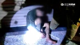 男疑似嗑藥害火災　被救出還失控襲警