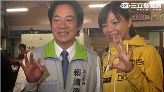 影／助陣洪慈庸　賴清德現身薑母鴨店
