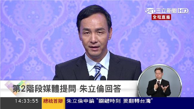 朱立倫批蔡英文「訪美黑箱」