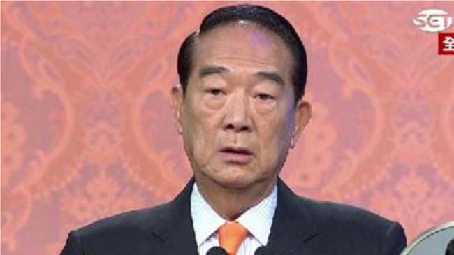 朱蔡互批　宋楚瑜：我沒炒地才邊緣化