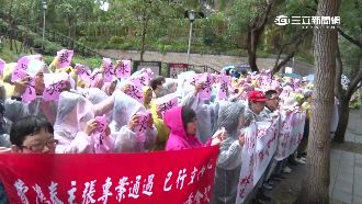 五分埔遷建抗議　盼馬卸任前回應