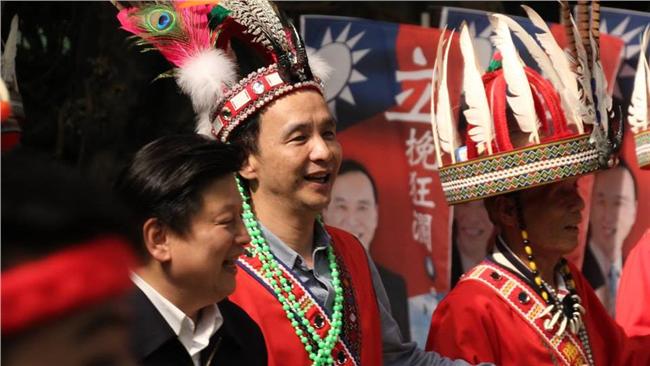 朱立倫走訪魯凱族　原住民高喊：蚵仔