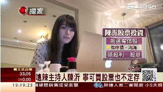 獨／陳沂不只嗆辣　投資理財更犀利！