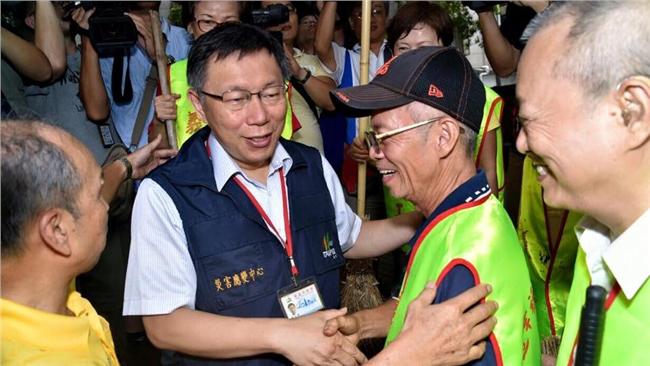 體貼清潔同仁！柯文哲籲隨手帶走垃圾