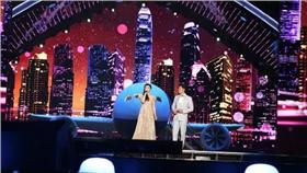 李晨,范冰冰　圖／翻攝自浙江衛視微博