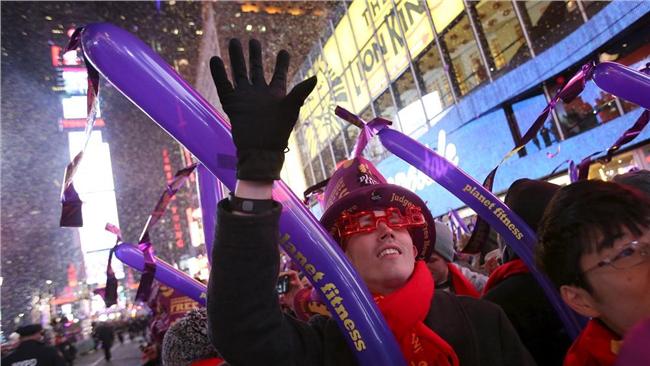 就等這一刻！紐約時代廣場嗨翻迎新年