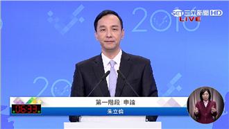 朱立倫砲火強！六大問題猛攻蔡英文