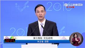 2016第二次總統辯論｜第三階段｜交叉詰問2｜朱立倫