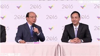 胡稱宋已老　朱立倫用「頭髮」自嘲