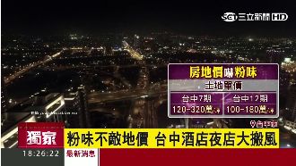 粉味不敵高地價　台中夜生活轉戰場