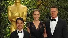 安潔莉娜裘莉、布萊德彼特／圖／美聯社／達志影像