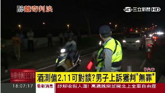 酒測值2.11獲判無罪　法官說…