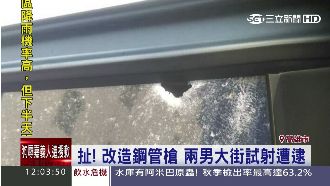 扯！改造鋼管槍　兩男大街試射遭逮