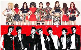 《我愛偶像》TWICE-環球唱片提供、iKON-華納唱片提供