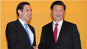 馬英九、習近平／圖／美聯社／達志影像
