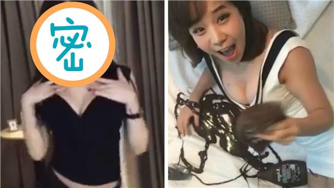 以前長降？韓爆乳女巧克力醬塗身滾床