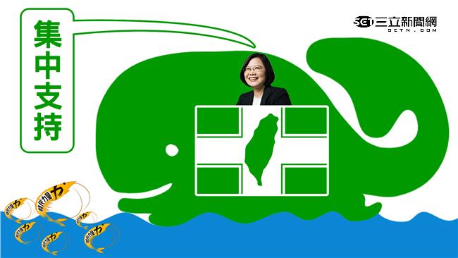 跟時代力量搶票　蔡籲集中支持民進黨
